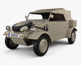 Volkswagen Kubelwagen 1945 3D модель