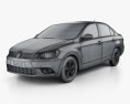 Volkswagen Jetta (CN) 2016 Modello 3D wire render