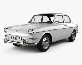 Volkswagen Type 3 (1600) sedan 1965 3D model