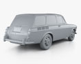 Volkswagen Type 3 (1600) variant 1965 3Dモデル