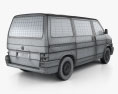 Volkswagen Transporter (T4) Caravelle 2003 3Dモデル