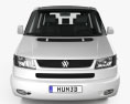 Volkswagen Transporter (T4) Caravelle 2003 3Dモデル front view