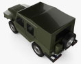 Volkswagen Iltis 1978 3D模型 顶视图