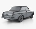Volkswagen 1500 (Type 3) notchback 1961 3Dモデル