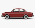 Volkswagen 1500 (Type 3) notchback 1961 3Dモデル side view