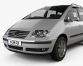 Volkswagen Sharan 2010 3d model