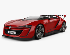 Volkswagen GTI Roadster 2017 3D model