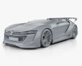 Volkswagen GTI Roadster 2017 3D-Modell clay render