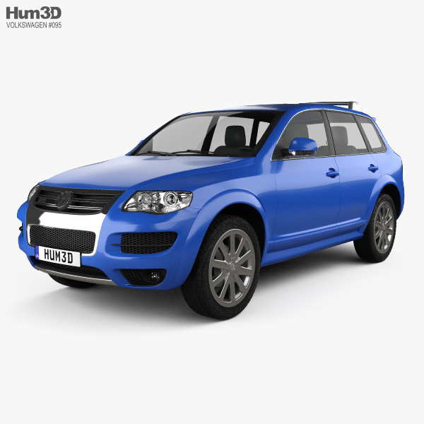 Volkswagen Touareg R50 2010 3Dモデル