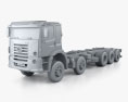 Volkswagen Constellation 底盘驾驶室卡车 2013 3D模型 clay render
