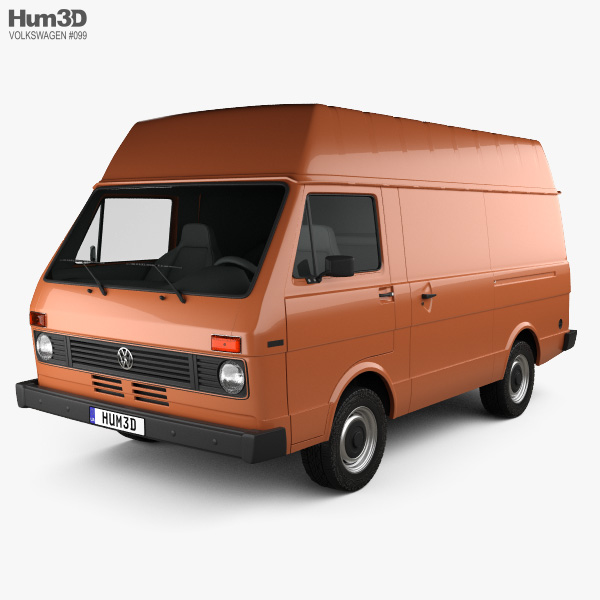 Volkswagen LT Panel Van 1975 3D model