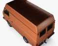 Volkswagen LT Panel Van 1995 3D 모델  top view
