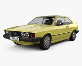 Volkswagen Scirocco 1977 3D model