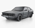 Volkswagen Scirocco 1977 3d model wire render