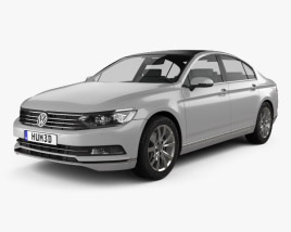 Volkswagen Passat (B8) sedan 2017 3D model