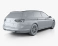 Volkswagen Passat (B8) variant 2017 3d model