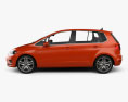 Volkswagen Golf Sportsvan 2016 3d model side view
