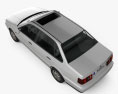 Volkswagen Passat (B4) sedan 1997 3d model top view