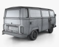 Volkswagen Transporter (T2) Passenger Van 1972 3d model