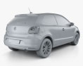 Volkswagen Polo 3 puertas 2014 Modelo 3D