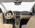 Volkswagen Touran with HQ interior 2014 3d model dashboard