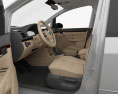Volkswagen Touran with HQ interior 2014 3d model seats
