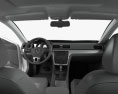 Volkswagen Passat (B7) with HQ interior 2014 3d model dashboard