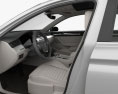 Volkswagen Passat (B8) sedan with HQ interior 2017 3d model seats