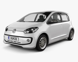 Volkswagen Up 5door BR-spec 2017 3D model