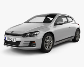 Volkswagen Scirocco 2018 3D model