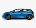 Volkswagen Scirocco R 2018 3d model side view