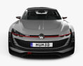 Volkswagen GTI Supersport Vision Gran Turismo 2015 3D-Modell Vorderansicht