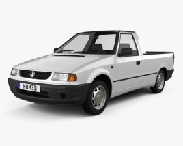 Volkswagen Caddy 2004 3D model