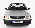 Volkswagen Caddy 2004 3D модель front view