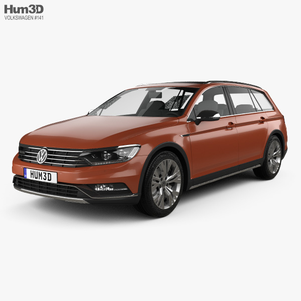 Volkswagen Passat (B8) Alltrack 2019 3D model