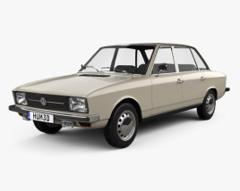 Volkswagen K70 1971 3D model