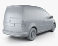 Volkswagen Caddy Panel Van 2018 3D 모델 