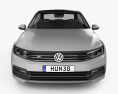 Volkswagen Passat R-line (B8) セダン 2015 3Dモデル front view
