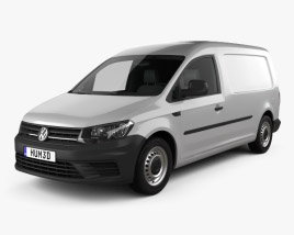 Volkswagen Caddy Maxi Panel Van 2018 3D model