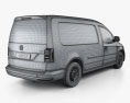 Volkswagen Caddy Maxi Panel Van 2018 3d model