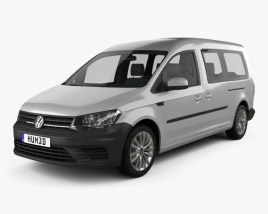 Volkswagen Caddy Maxi Trendline 2018 3D model