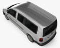 Volkswagen Caddy Maxi Trendline 2018 3d model top view