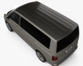 Volkswagen Transporter (T6) Multivan 2019 3D-Modell Draufsicht
