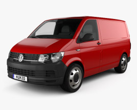 Volkswagen Transporter (T6) Panel Van 2019 3D модель