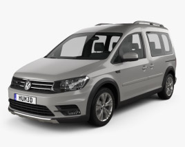 Volkswagen Caddy Alltrack 2019 3D model