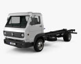 Volkswagen Delivery Chassis Truck 2015 3d model