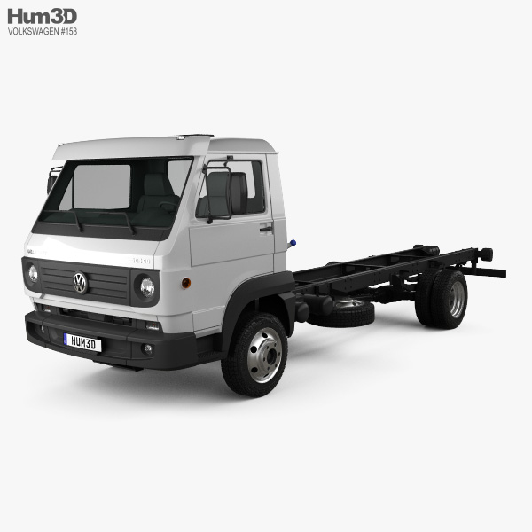 Volkswagen Delivery Chassis Truck 2015 3D model