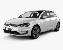 Volkswagen e-Golf 2017 Modelo 3d