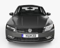 Volkswagen Passat (NMS) 2019 3d model front view