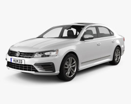 Volkswagen Passat (NMS) R-Line 2019 Modello 3D